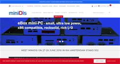 Desktop Screenshot of minidis.com